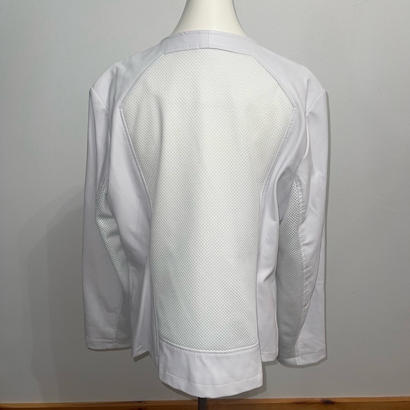 NWOT Tribal vegan bone leather mesh accents jacket - Picture 4 of 11